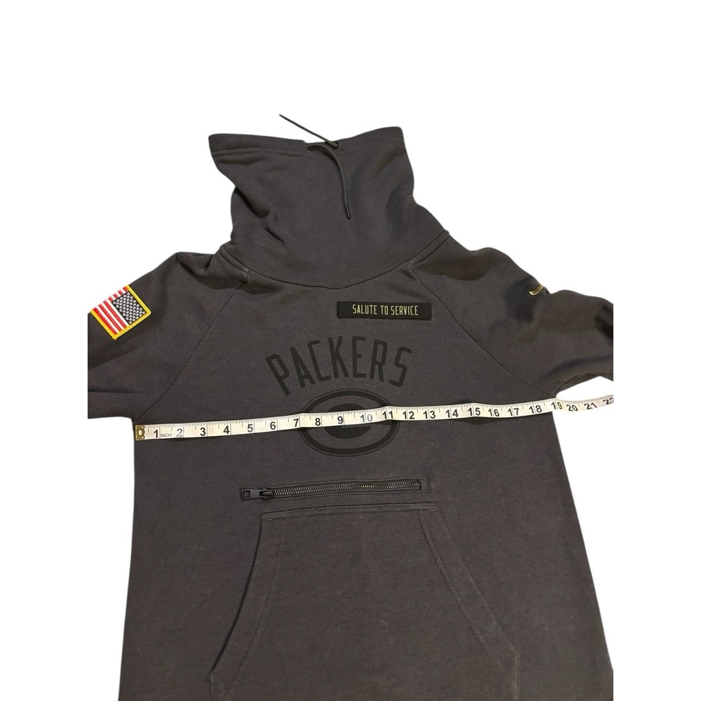 Nike Green Bay Packers Salute To Service Funnel Neck  Sweatshirt‎ Women's XS - Picture 11 of 13